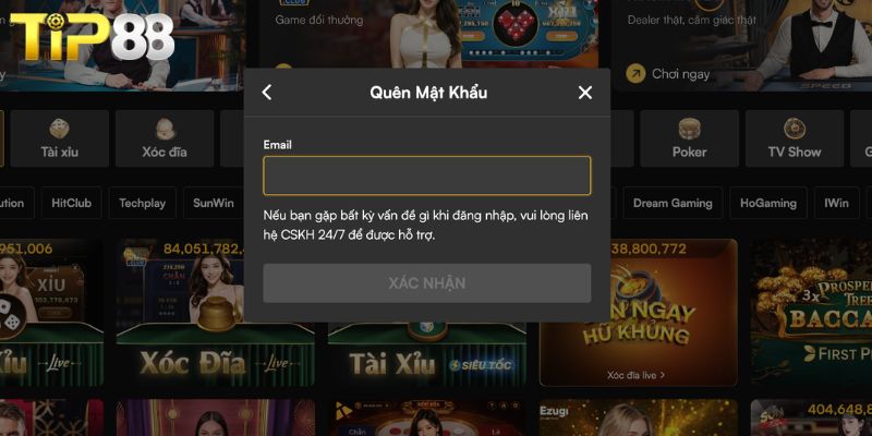 Đăng Nhập TIP88 – Hướng Dẫn Truy Cập Nhanh Chóng, An Toàn Các lỗi phổ biến khi đăng nhập TIP88 và cách xử lý