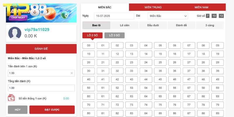 Lô Đề TIP88 - Kinh Nghiệm Chọn Số Thắng Lớn Từ Chuyên Gia Các thể loại lô đề TIP88 phổ biến