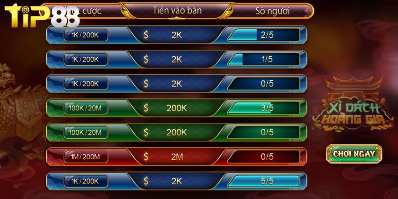 Hướng dẫn các bước tham gia game bài TIP88 cho tân thủ