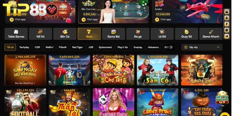 Slots Game TIP88 - Bí Quyết Săn Hũ Trúng Jackpot Cực Khủng Tìm hiểu về slots game tại TIP88